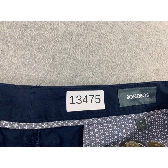 NWT Bonobos 9" Classic Cotton Chino Shorts (Men's Size 40) Blue - Picture 8 of 14